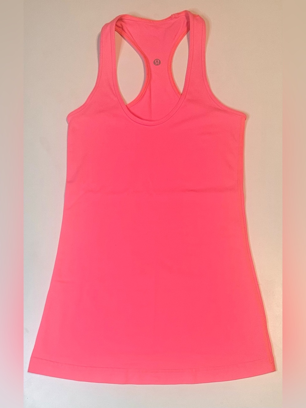 lululemon Cool Racerback Tank Top CRB Hot Pink Size 2
